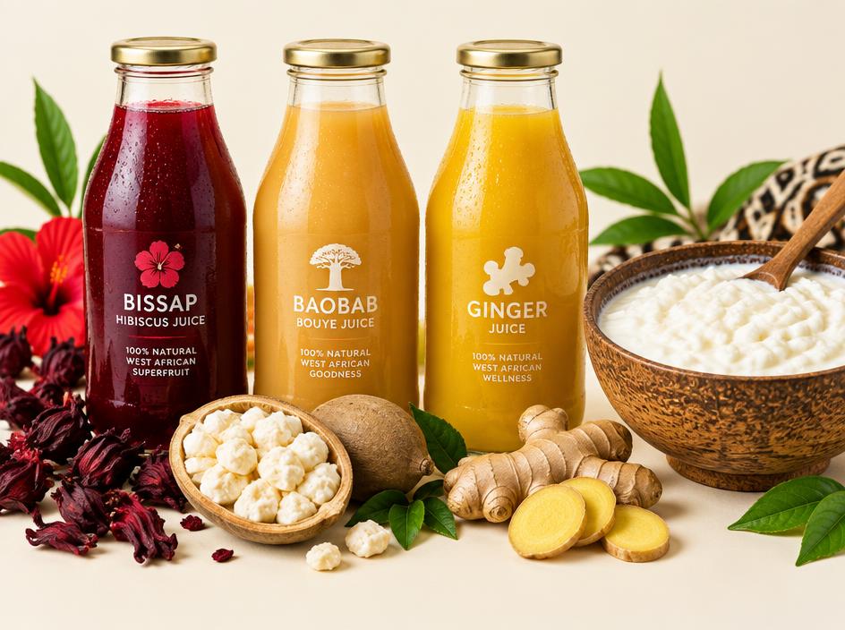 Jus Locaux 100% Naturels & Laitages